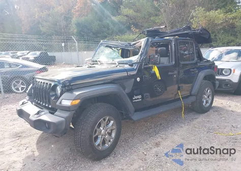 2020 Jeep Wrangler Unlimited Freedom 4X4 from USA, damaged, VIN 1C4HJXDG7LW241927